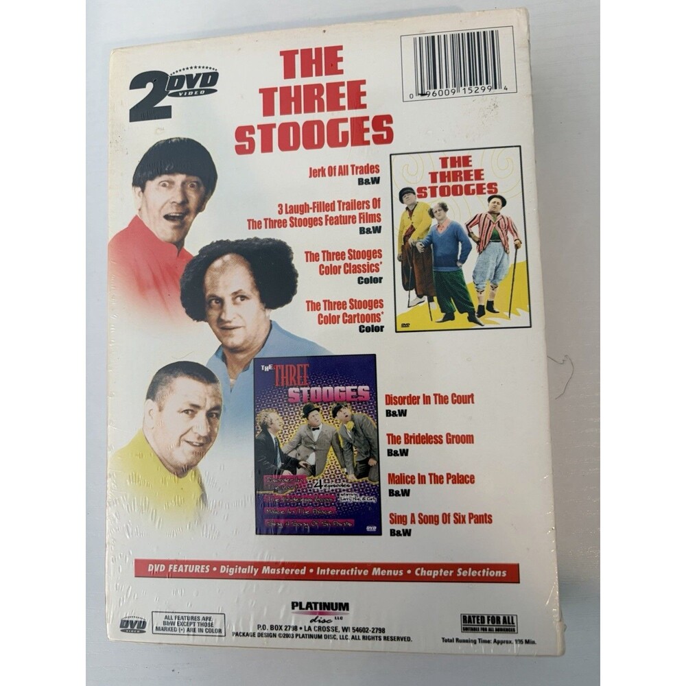 The Three Stooges (DVD, 2003)